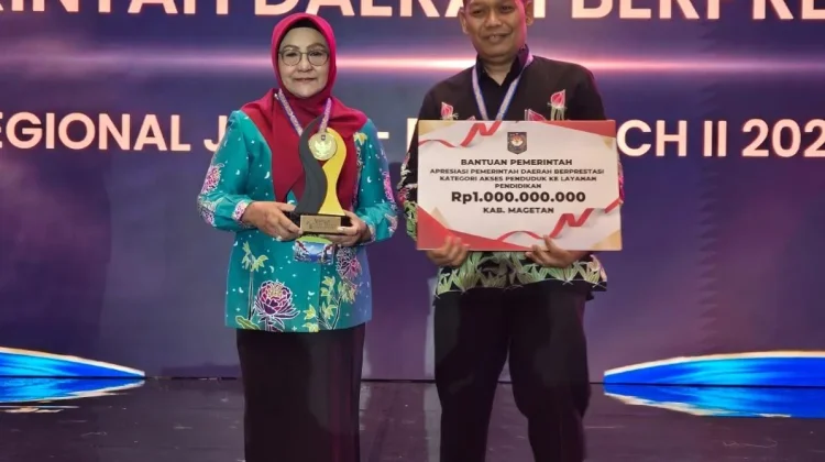Akses Pendidikan Magetan Dinilai Terbaik III di Regional Jawa-Bali