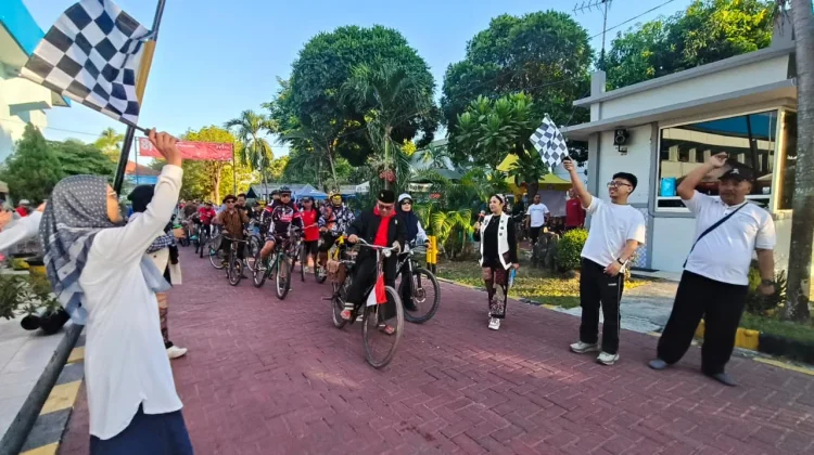 SEMARAK! Ngonthel Bareng RRI (Harmoni dalam Aksi) Hadirkan Ratusan Peserta