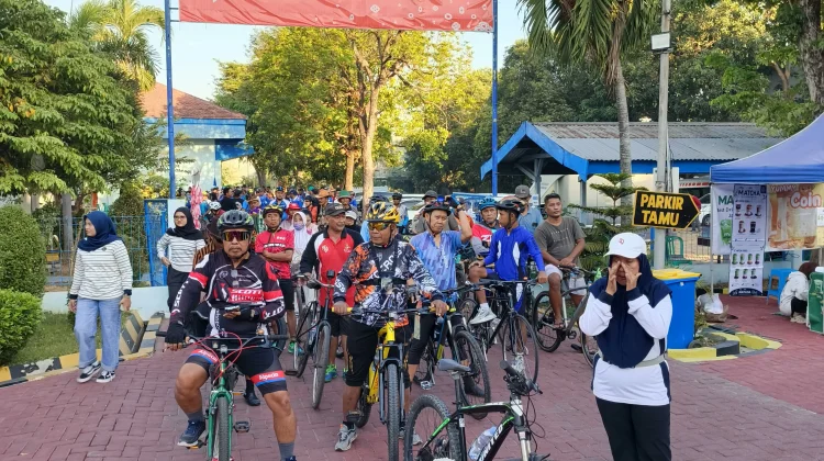 SEMARAK! Ngonthel Bareng RRI (Harmoni dalam Aksi) Hadirkan Ratusan Peserta