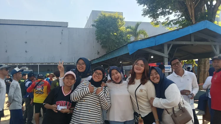 SEMARAK! Ngonthel Bareng RRI (Harmoni dalam Aksi) Hadirkan Ratusan Peserta
