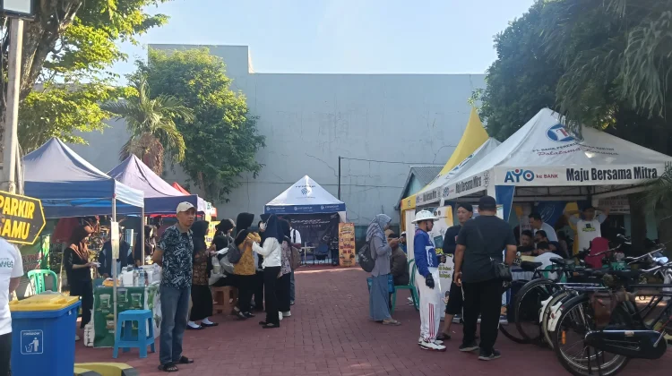 SEMARAK! Ngonthel Bareng RRI (Harmoni dalam Aksi) Hadirkan Ratusan Peserta