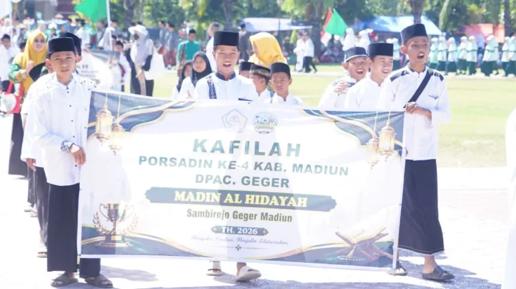 Pukulan Bedug Tandai Pembukaan Porsadin IV Tingkat Kab. Madiun