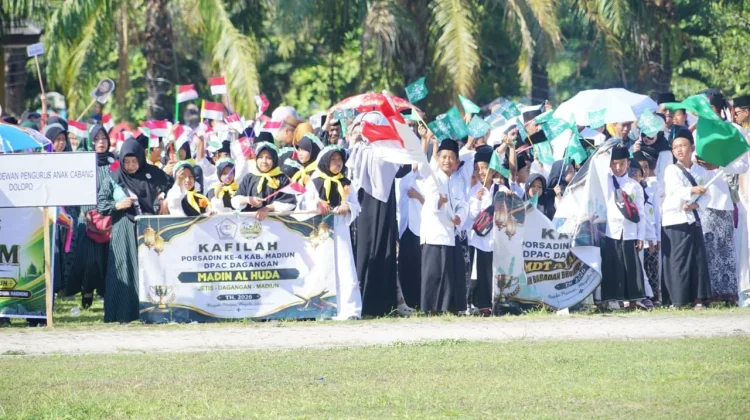 Pukulan Bedug Tandai Pembukaan Porsadin IV Tingkat Kab. Madiun