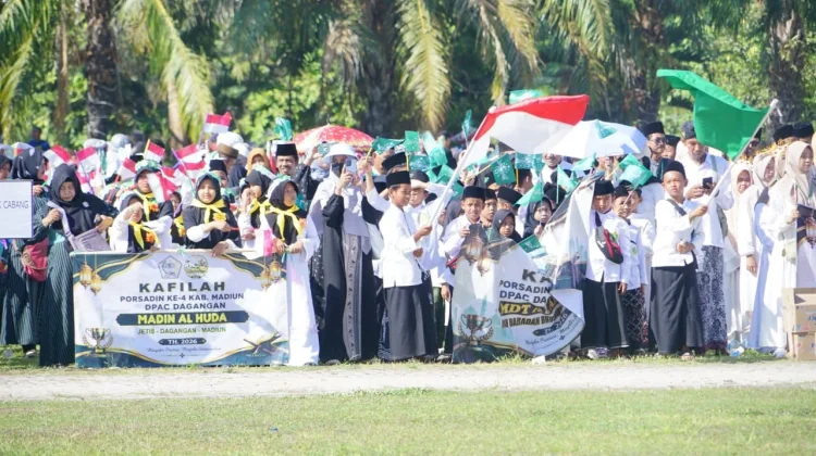Pukulan Bedug Tandai Pembukaan Porsadin IV Tingkat Kab. Madiun