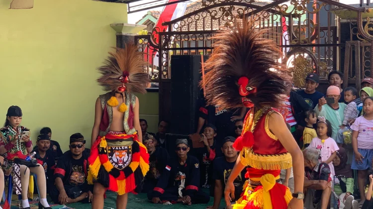 Momen HUT ke-81 Kemerdekaan RI, Bupati Madiun Hadiri Pagelaran Reog di Sedoro