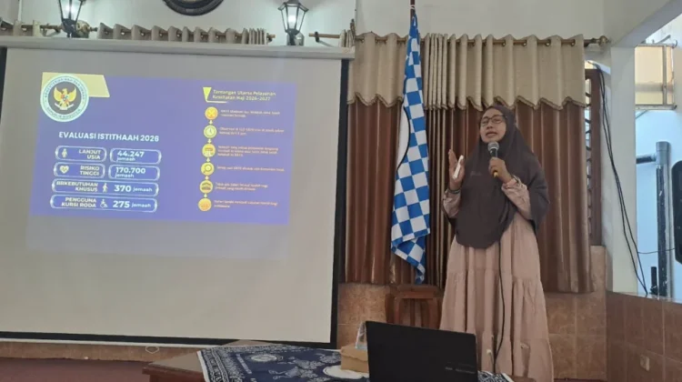 Calon Jamaah Haji Tergabung KBIHU Al Mabrur Ikuti Bimbingan Istitha'ah Kesehatan