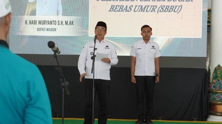 Usia Senja, Pemkab Madiun Gelar Sosialisasi Senam Bugar Sepanjang Usia (SBSU)