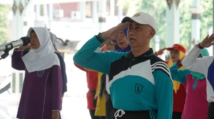 Usia Senja, Pemkab Madiun Gelar Sosialisasi Senam Bugar Sepanjang Usia (SBSU)