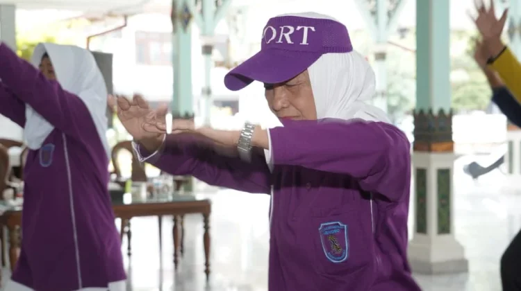 Usia Senja, Pemkab Madiun Gelar Sosialisasi Senam Bugar Sepanjang Usia (SBSU)
