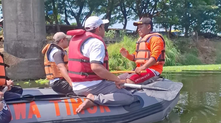 Mantapkan Keterampilan Relawan, BPBD Kota Madiun Gelar Pelatihan Water Rescue
