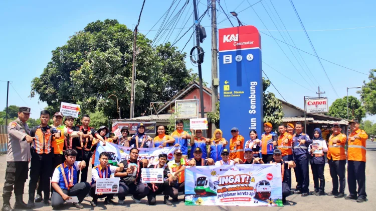 Jaga Keselamatan, Daop 7 Madiun Gandeng Komunitas Railfans Gelar Sosialisasi