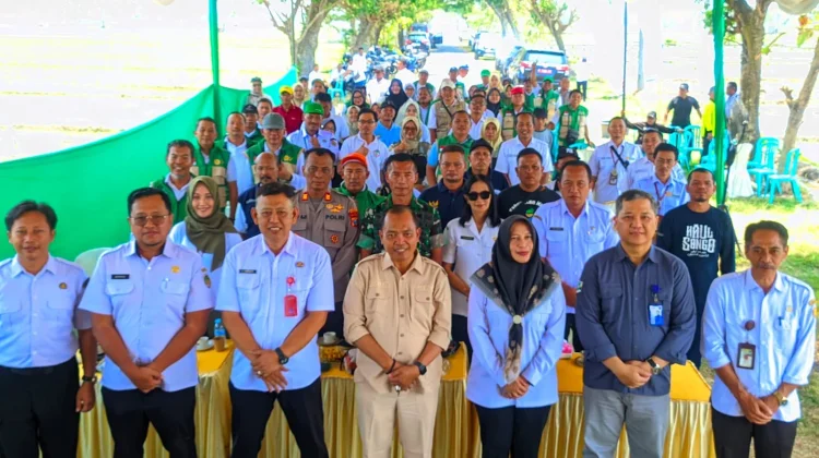 Perkuat Lumbung Pangan, Pemkab Madiun Laksanakan Gerakan Tanam Serempak