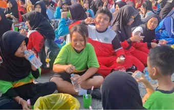 1.000 Anak di Kabupaten Madiun Ikuti Aksi Sikat Gigi Bersama