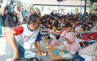 Jelang HUT Parpol ke-25 dan HUT RI ke-81, Demokrat Magetan Gelar Berbagai Lomba Rakyat