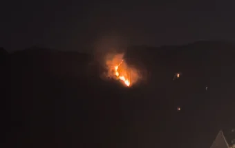 Hutan Jati di Bungkuk Magetan Kembali Terbakar