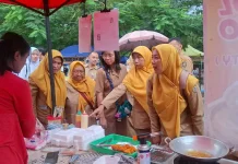 Dinkes Kota Madiun dan Jatim Sidak Takjil di kawasan Bantaran