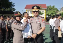 Anggota dan Warga Terima Penghargaan, Ops Ketupat 2026 di Magetan Dinilai Lancar