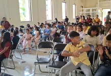 Suasana Panggung Pesta Paskah 2026 di Gereja St.Cornelius Madiun