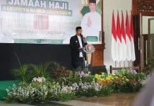 Bupati Madiun Berangkatkan Calon Jamaah Haji Kabupaten Madiun 1447 H