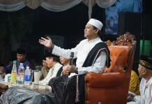 Pererat Silaturahmi, Warga Sluru Sambirejo Jiwan Gelar  Pengajian