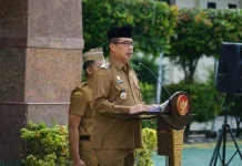 Kinerja Tinggi, Bupati Madiun Pimpin Upacara Hari Otonomi Daerah ke-30