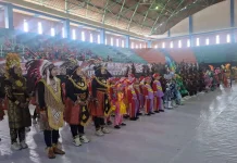 Upacara Pembukaan Open Tournament Drumband Kapolres Madiun Kota Cup XI