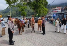 Libur Iduladha, Polisi Siaga di Jalur dan Kawasan Wisata Sarangan