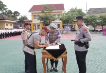 Penyegaran 8 Jabatan di Polres Magetan, Kapolres Minta Segera Adaptasi Tancap Gas