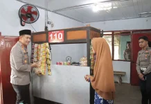 Polres Magetan Renovasi dan Berikan Bantuan salah Satu Warga Pelaku UMKM