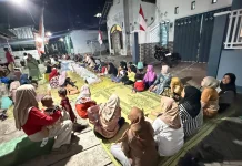 Sambut Kemerdekaan, Warga RT 8 Desa Sambirejo Gelar Malam Tirakatan