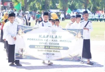 Pukulan Bedug Tandai Pembukaan Porsadin IV Tingkat Kab. Madiun