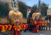 Momen HUT ke-81 Kemerdekaan RI, Bupati Madiun Hadiri Pagelaran Reog di Sedoro