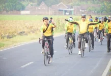 GOWES! Bupati Madiun Hari Wuryanto Konsisten Tularkan Gaya Hidup Sehat