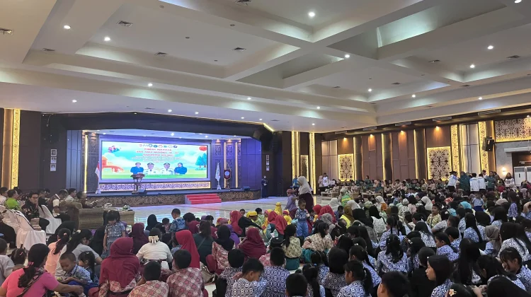 Puncak Peringatan Hari Anak Nasional 2026 di Malinau Berlangsung Meriah
