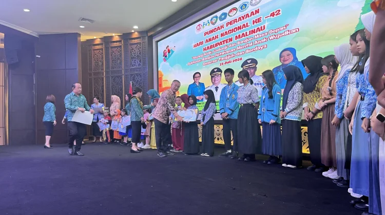 Puncak Peringatan Hari Anak Nasional 2026 di Malinau Berlangsung Meriah