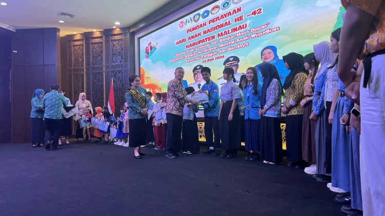 Puncak Peringatan Hari Anak Nasional 2026 di Malinau Berlangsung Meriah