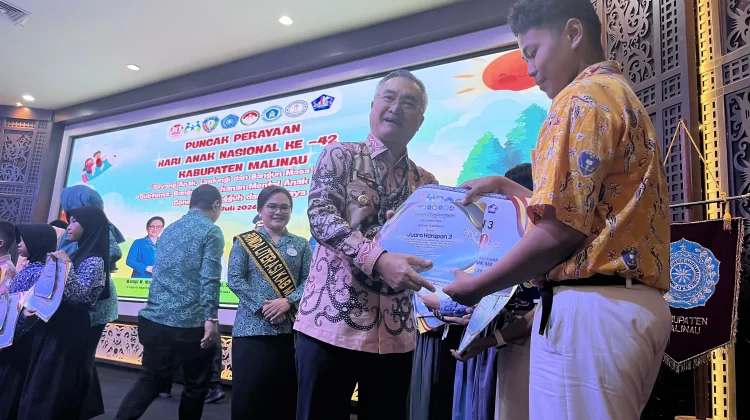 Puncak Peringatan Hari Anak Nasional 2026 di Malinau Berlangsung Meriah