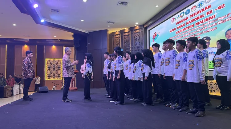 Puncak Peringatan Hari Anak Nasional 2026 di Malinau Berlangsung Meriah