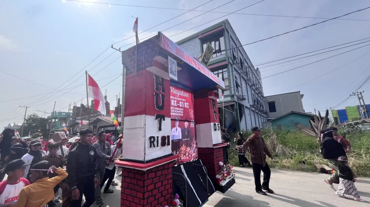 Karnaval Budaya Warnai Semarak HUT ke-81 RI di Malinau Kota