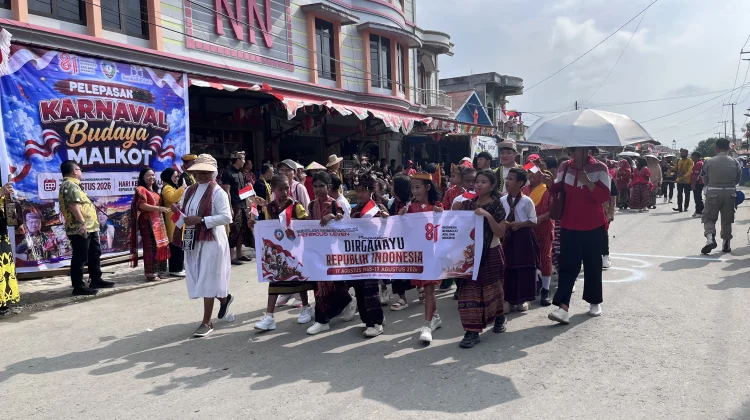 Karnaval Budaya Warnai Semarak HUT ke-81 RI di Malinau Kota