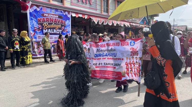 Karnaval Budaya Warnai Semarak HUT ke-81 RI di Malinau Kota