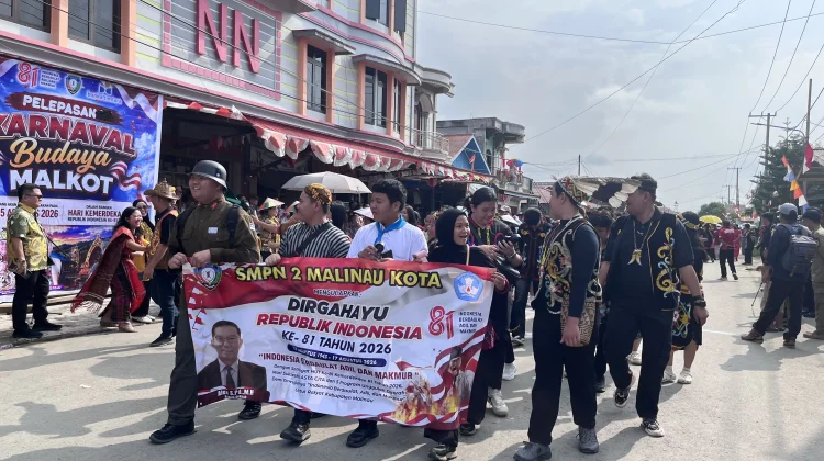 Karnaval Budaya Warnai Semarak HUT ke-81 RI di Malinau Kota