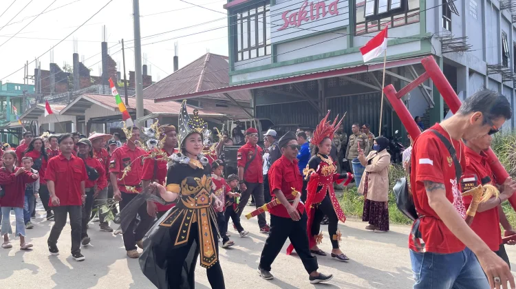Karnaval Budaya Warnai Semarak HUT ke-81 RI di Malinau Kota