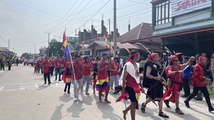 Karnaval Budaya Warnai Semarak HUT ke-81 RI di Malinau Kota