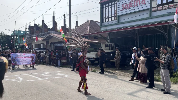 Karnaval Budaya Warnai Semarak HUT ke-81 RI di Malinau Kota