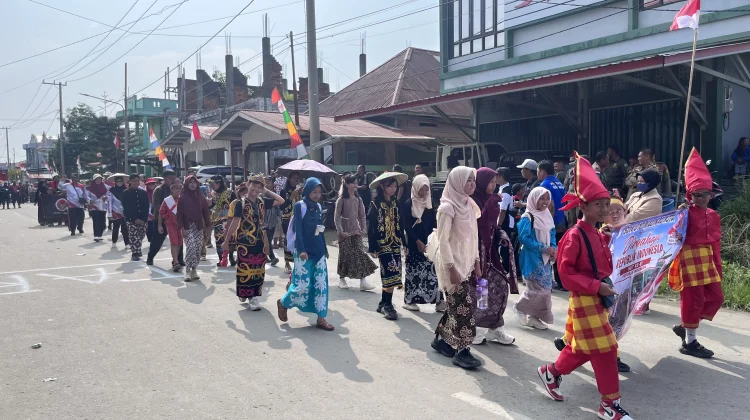 Karnaval Budaya Warnai Semarak HUT ke-81 RI di Malinau Kota