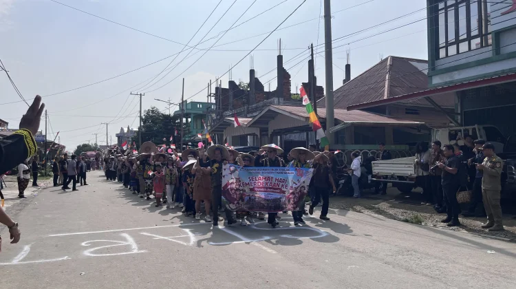 Karnaval Budaya Warnai Semarak HUT ke-81 RI di Malinau Kota