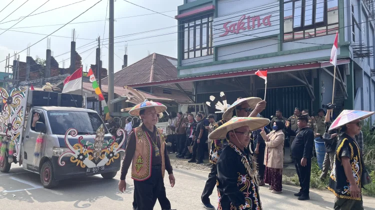 Karnaval Budaya Warnai Semarak HUT ke-81 RI di Malinau Kota