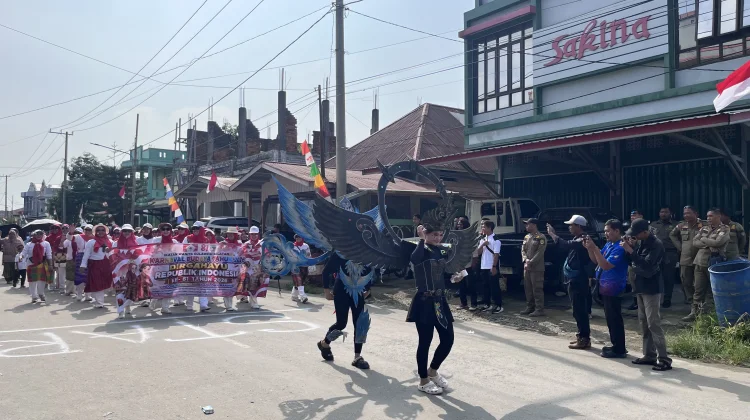 Karnaval Budaya Warnai Semarak HUT ke-81 RI di Malinau Kota