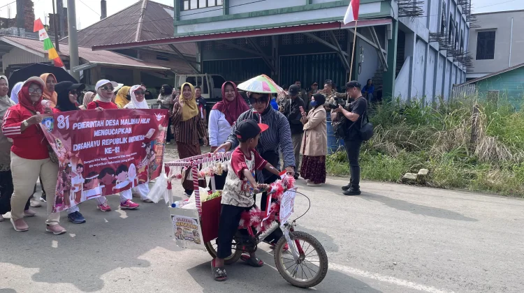 Karnaval Budaya Warnai Semarak HUT ke-81 RI di Malinau Kota
